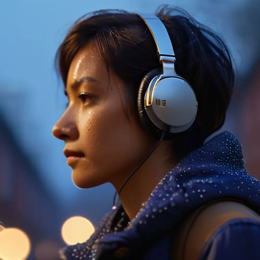 The Solo Soundscape Session with headphones.