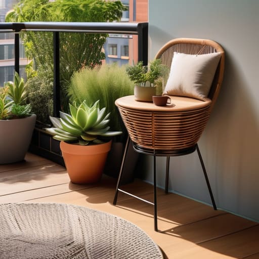 Curating Balcony Furniture for Small Spaces and Sanctuaries.