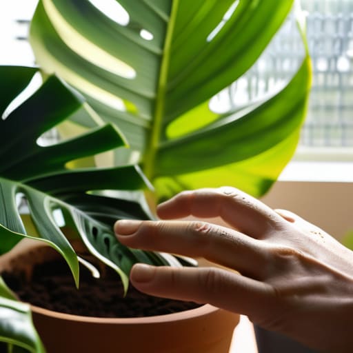 The Art of Watering Monstera Plants Without Drowning Them.