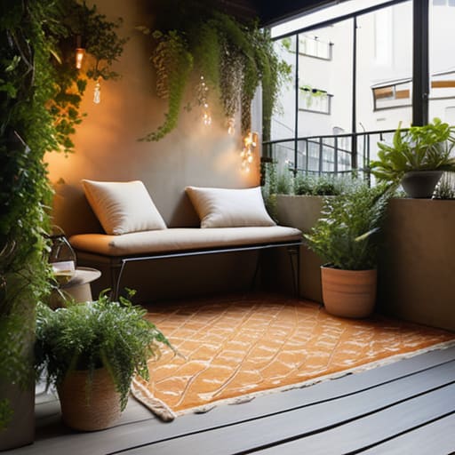 Making It Your Own: Urban balcony decor.