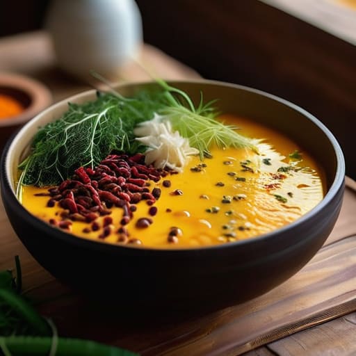 Spicy Chickpea and Coconut Curry Stew bowl.