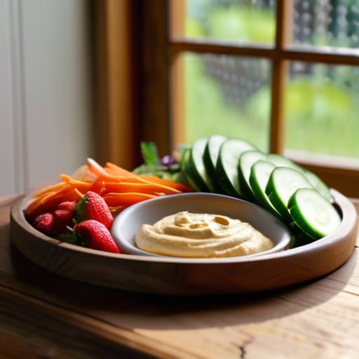Healthy after school snacks for children.