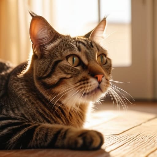Cat behavior explained through home observations.