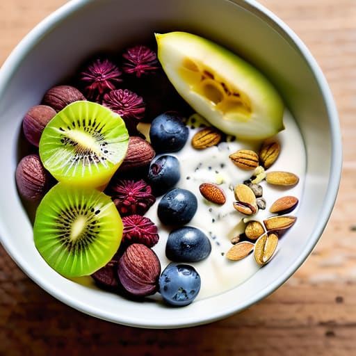 Selecting nutritious foods for eating for energy.