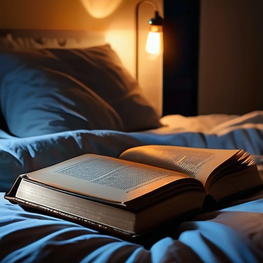 Reducing evening screen time before bed.