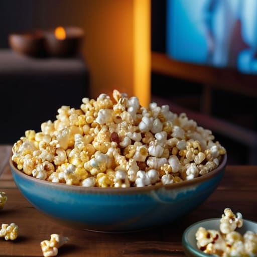 Hosting a movie night snacks preparation.