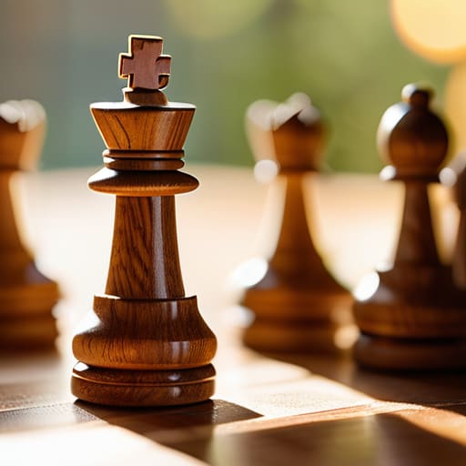A child learning chess for the first time.
