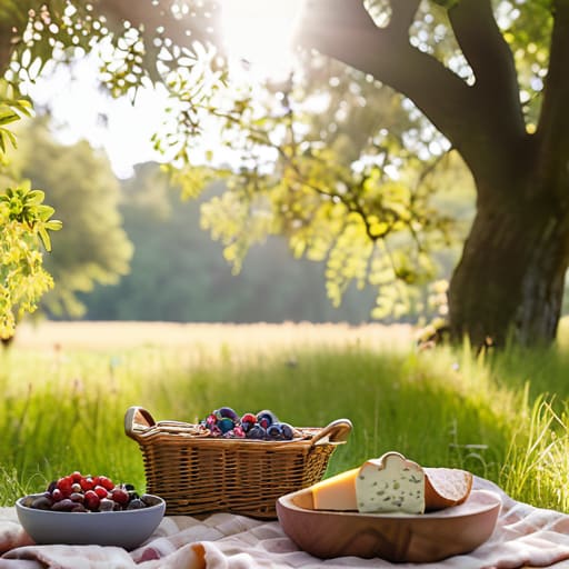 Planning a perfect picnic in the park.