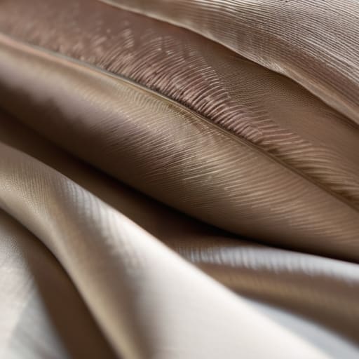 Comparing various pillowcase materials.