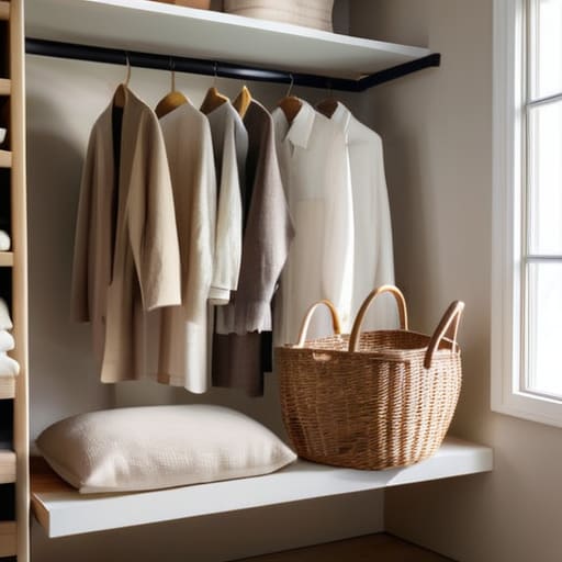Tips for effective wardrobe decluttering.